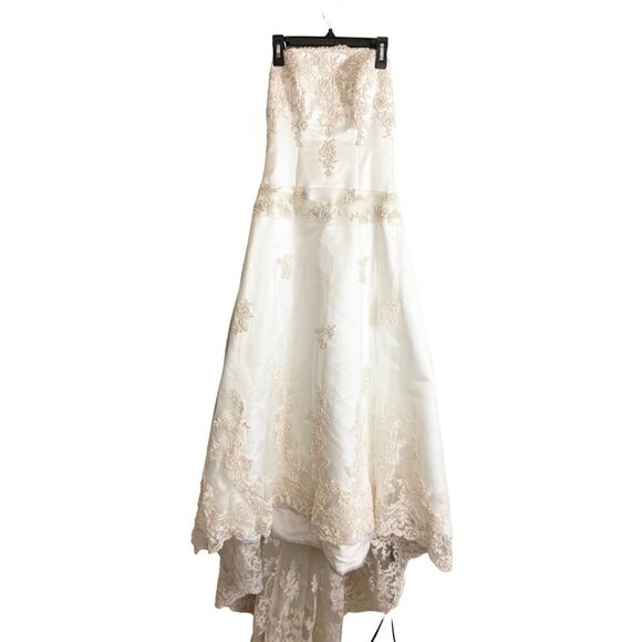 Maggie Sottero Couture Women's Champage Ohelia Embellished Wedding Gown - 4 - Picture 3 of 17